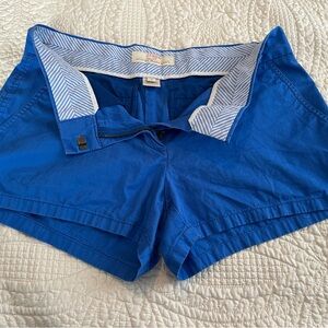 J. Crew Vibrant Blue Women's Shorts